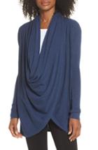 Women's Nordstrom Lingerie Long Wrap Cardigan - Grey