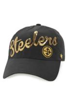 Women's '47 Pittsburgh Steelers Sparkle Cap - Black