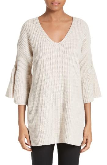 Women's Derek Lam 10 Crosby Bell Sleeve Tunic Sweater