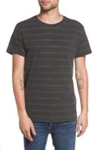 Men's Rvca Double Stripe T-shirt - Black