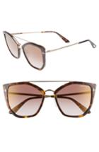 Women's Tom Ford Dahlia 55mm Sunglasses - Brown