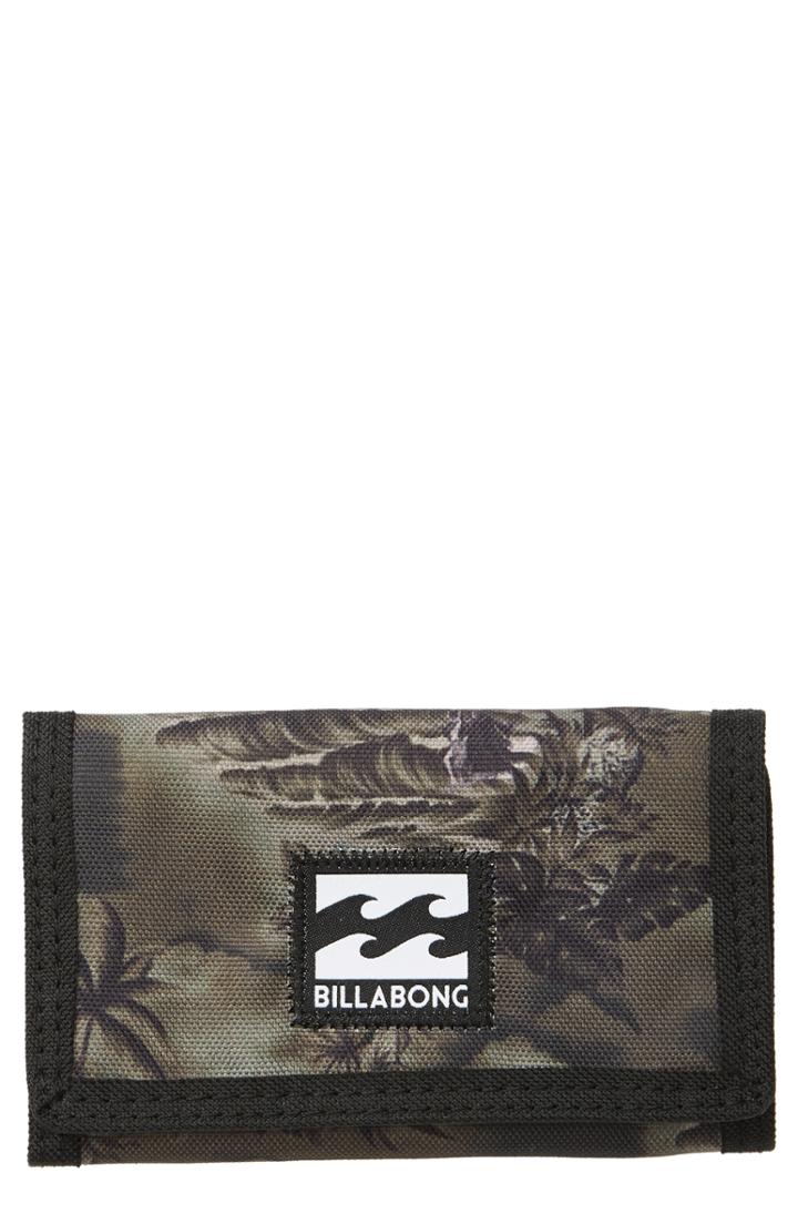 Men's Billabong Atom Wallet - Green