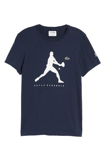 Men's Lacoste Extensible T-shirt (l) - Blue