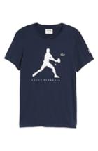 Men's Lacoste Extensible T-shirt (l) - Blue