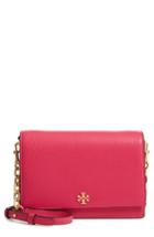 Tory Burch Georgia Pebble Leather Shoulder Bag - Red