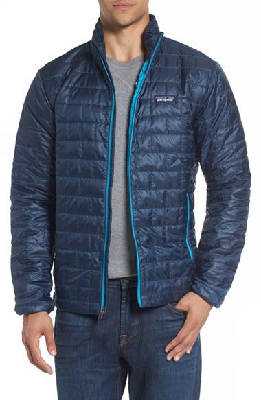 Men's Patagonia 'nano Puff' Water Resistant Jacket - Blue