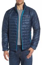 Men's Patagonia 'nano Puff' Water Resistant Jacket - Blue