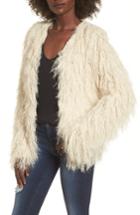 Women's J.o.a. Faux Fur Cardigan