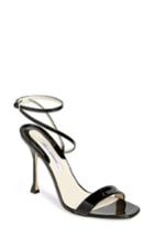 Women's Brian Atwood Sienna Ankle Strap Sandal Us / 40eu - Black