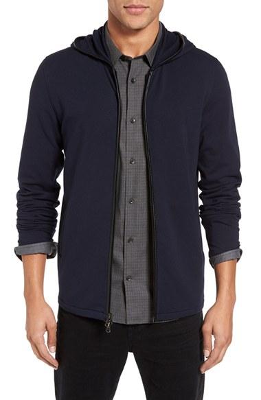 Men's John Varvatos Star Usa Zip Front Hoodie