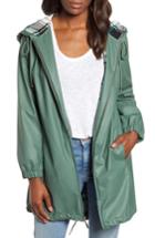 Women's Caslon Hooded Rain Jacket - Green