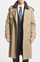 Men's Hart Schaffner Marx Barrington Classic Fit Cotton Blend Trench Coat R - Beige