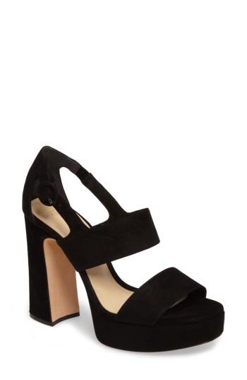 Women's Alexandre Birman Elouise Platform Sandal .5 M - Black