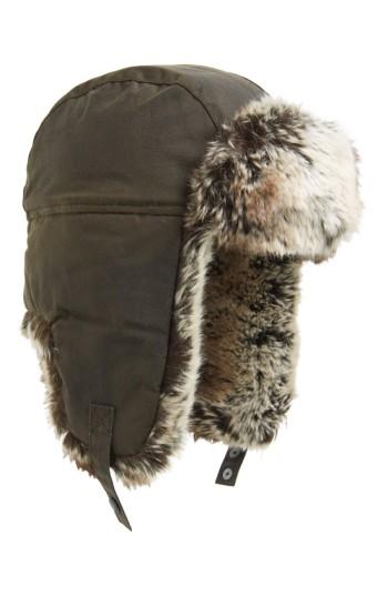Men's Barbour 'hardwick' Aviator Hat -