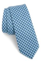 Men's Vineyard Vines Tradewinds Kennedy Check Stretch Cotton Tie, Size - Blue