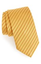 Men's Salvatore Ferragamo Abbe Archival Jacquard Silk Tie, Size - Yellow