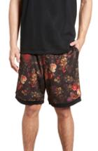Men's Nike Sb Dry Floral Shorts, Size - Black