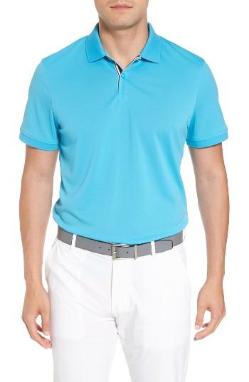 Men's Ag Berrian Pique Polo, Size - Blue