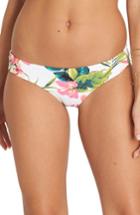 Women's Billabong Island Hop Low Rise Bikini Bottoms - Ivory