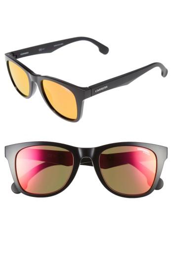 Men's Carrera Eyewear 51mm Sunglasses - Black Metalized/ Red