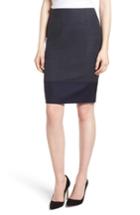 Women's Boss Vibena Wool Suit Skirt - White