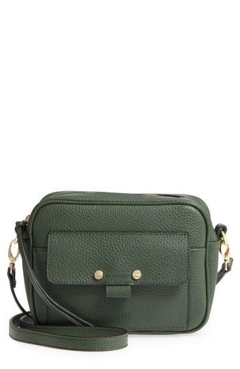 Danielle Nicole Spencer Leather Crossbody Bag - Green