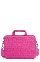 Marc Jacobs Logo Neoprene 13-inch Computer Commuter Case - Pink