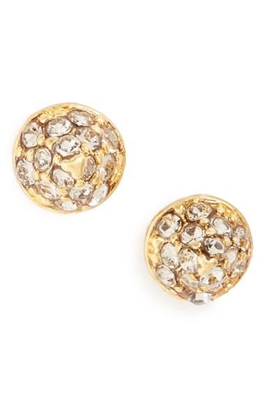 Women's Madewell Pave Stud Earrings