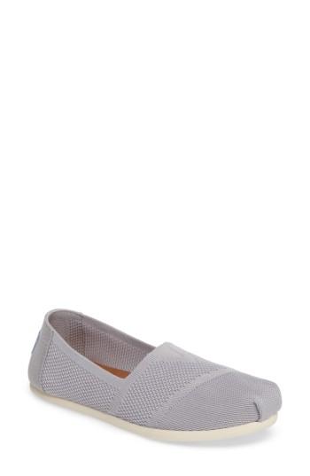Women's Toms Alpargata Knit Slip-on .5 M - Grey
