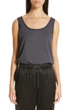 Women's Fabiana Filippi Tank Us / 38 It - Grey