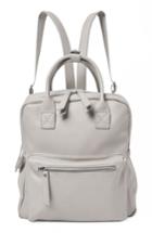 Urban Originals Over Exposure Faux Leather Backpack - Grey