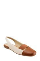 Women's Trotters 'sarina' Slingback Flat M - Beige