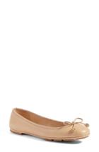 Women's Tory Burch Laila Driver Ballet Flat .5 M - Beige