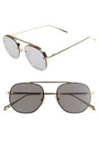 Women's Bonnie Clyde Traction 52mm Aviator Sunglasses - Silver