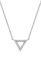 Women's Carriere Triangle Diamond Pendant Necklace (nordstrom Exclusive)