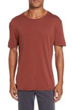 Men's Ag Ramsey Shredded Hem T-shirt, Size - Yellow