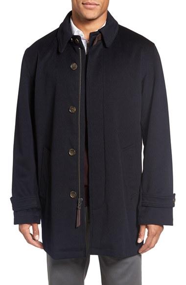 Men's Golden Bear Wool Overcoat