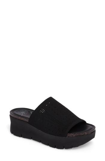 Women's Otbt Gravity Slide Sandal M - Black