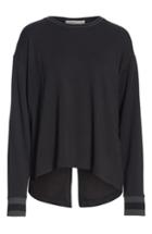Women's Rag & Bone/jean Reily Split Back Top - Black