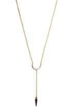 Women's Jules Smith Crescent Lariat Necklace