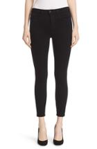 Women's L'agence 'andrea' Ankle Zip Skinny Jeans - Black
