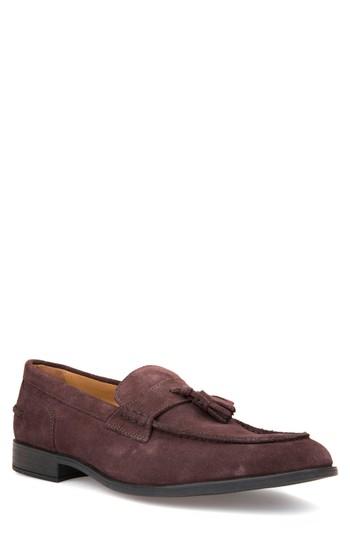 Men's Geox Bryceton 1 Tassel Loafer Us / 39eu - Burgundy