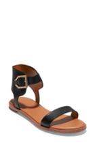 Women's Cole Haan Anica Cuffed Sandal B - Black
