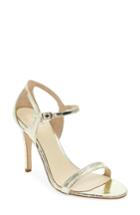 Women's Butter Haley Ankle Strap Sandal M - Metallic