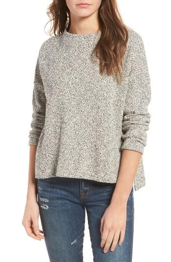Women's Madewell Textured Funnel Neck Top