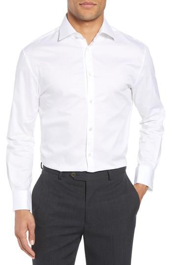 Men's John Varvatos Star Usa Slim Fit Tuxedo Shirt .5r - White