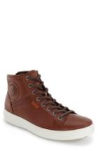 Men's Ecco 'soft 7' High Top Sneaker -8.5us / 42eu - Brown