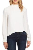 Women's Cece Embellished High Neck Top - Ivory