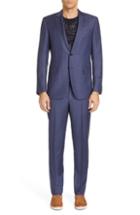 Men's Ermenegildo Zegna Milano Trim Fit Plaid Wool Suit