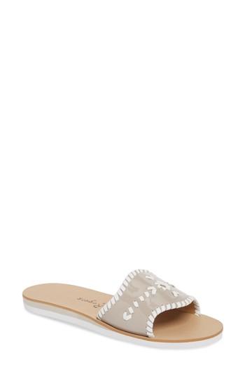 Women's Jack Rogers Sanibel Slide Sandal M - Grey